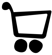Icon of shopping cart.